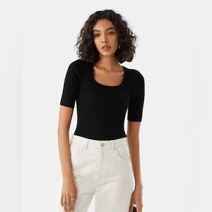 Michael Stars Anthropologie black top